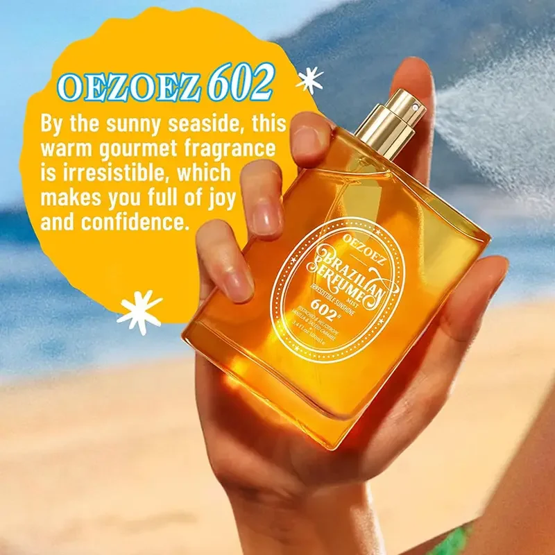 Perfume De vainilla y caramelo, 100ml, Eau De Parfum para mujer, irresistible, sol Gourmet, caramelo, Spray corporal, Perfume De marca, feromonas duraderas