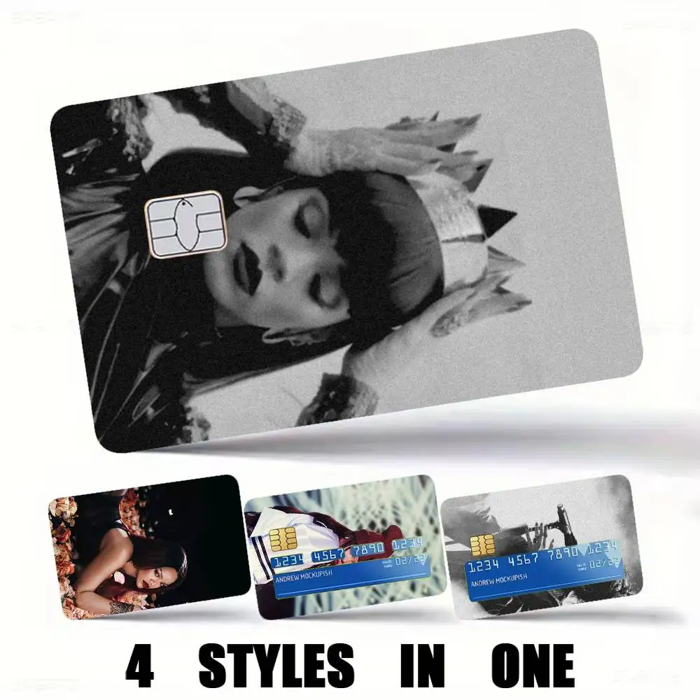 Rihanna-a Credit Card HD Stickers Premium matte film effectively prevents fingerprints and daily abrasion.