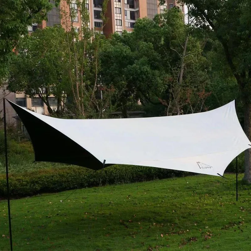 Octagonal butterfly canopy outdoor shade tent portable beach autumn camping sun protection rain protection pergola
