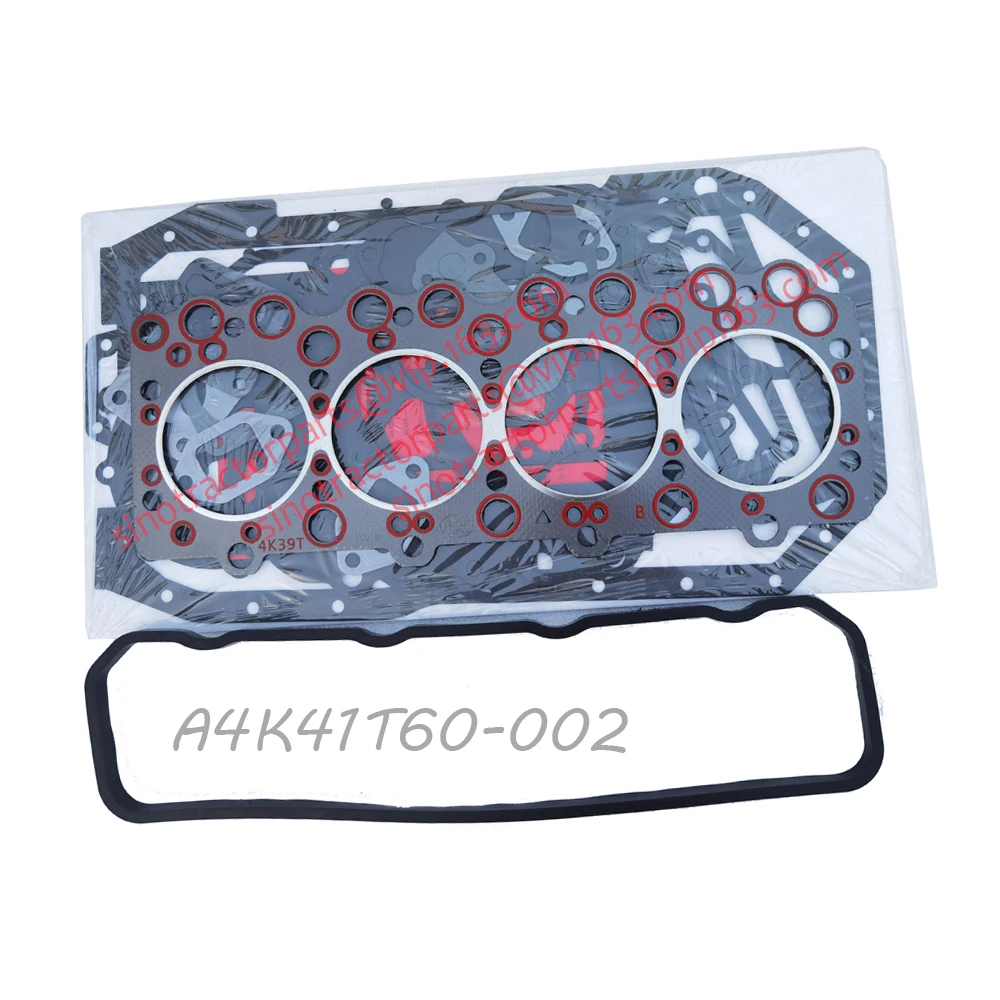 Juntas con junta de culata para Xinchai A498BT / A498BZG / 4D32CG / 4K39T / A4K41T60-002