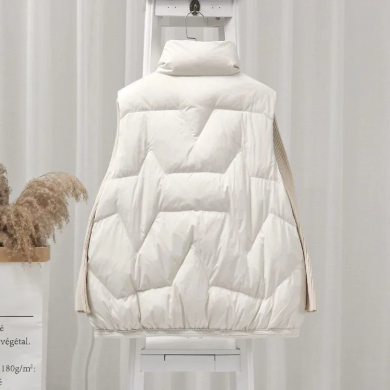 

Short Down Vest for Women To Wear Over Winter A Stylish and Loose Vest A Light and Fashionable New Down Jacket and Waistcoat