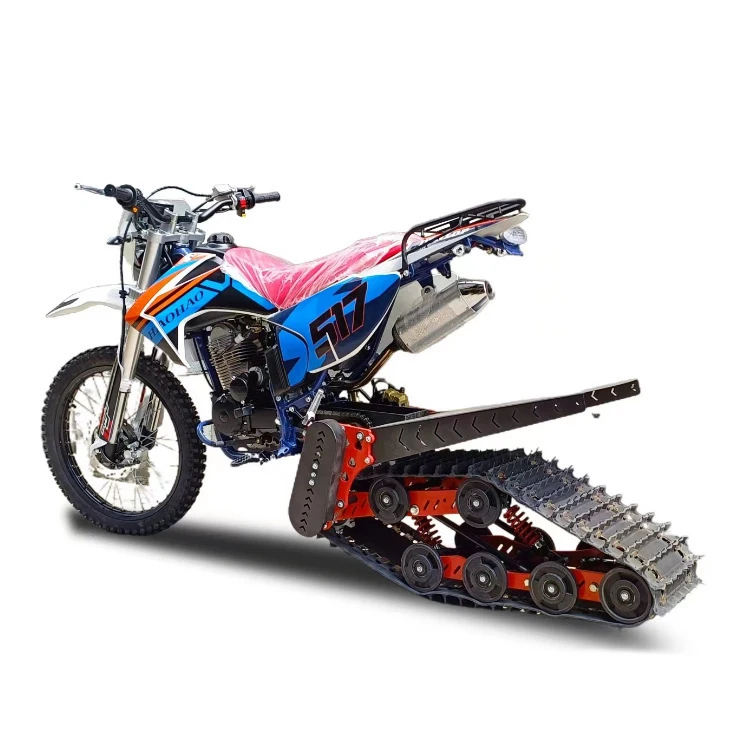 

Two-Seater Snowmobile, Tracked Off-Road Motorcycle with 4-Stroke Air-Cooled Engine, for Winter Snow and Summer Off-Road Use