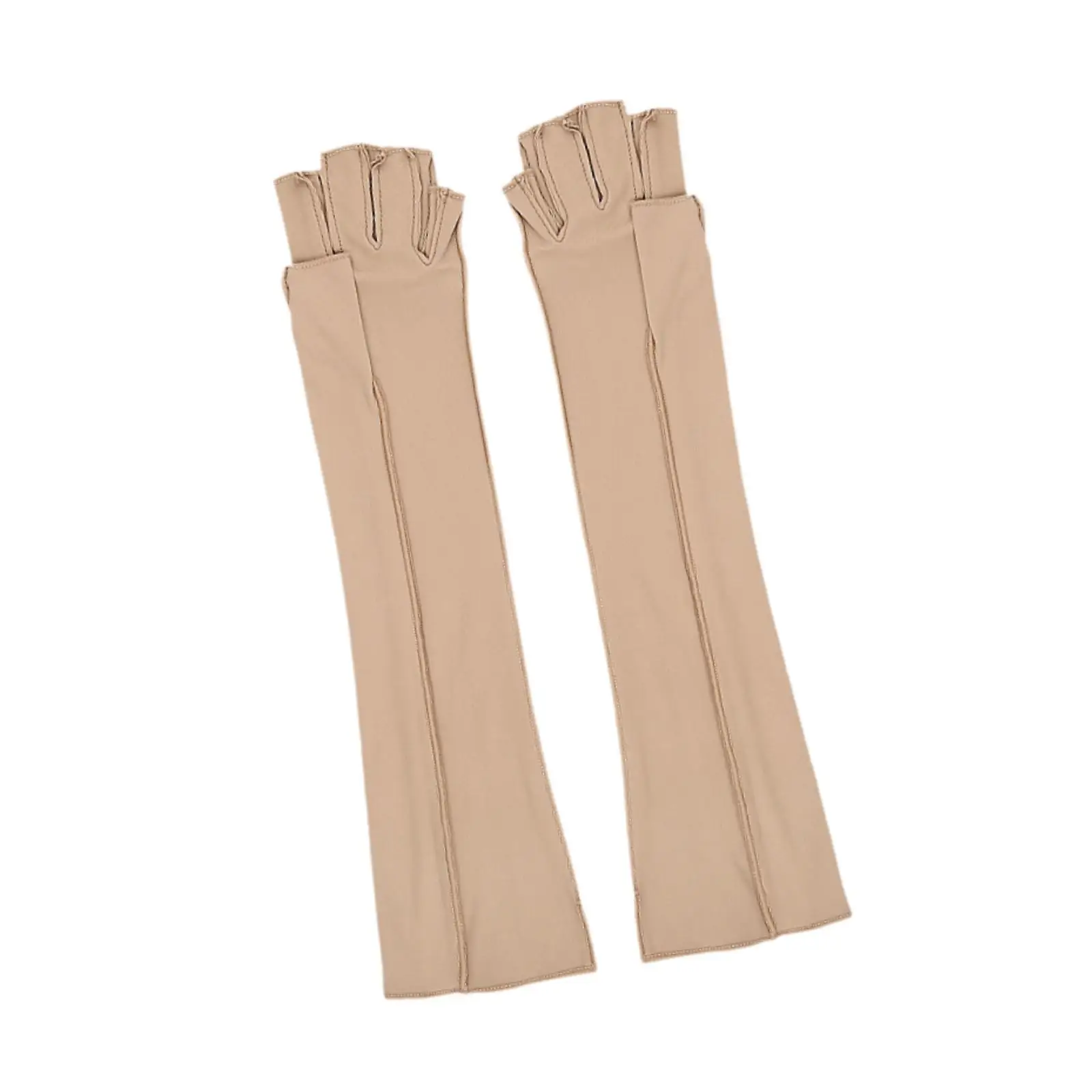 Long Compression Gloves for Adults Anti Slip Comfortable Gaming Gloves for Piano Playing Sports Computer Climbing Training