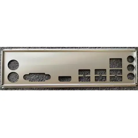 I/O IO 실드 백 플레이트 배플, GIGABYTE B460M H B450M H 마더보드 베젤 브래킷