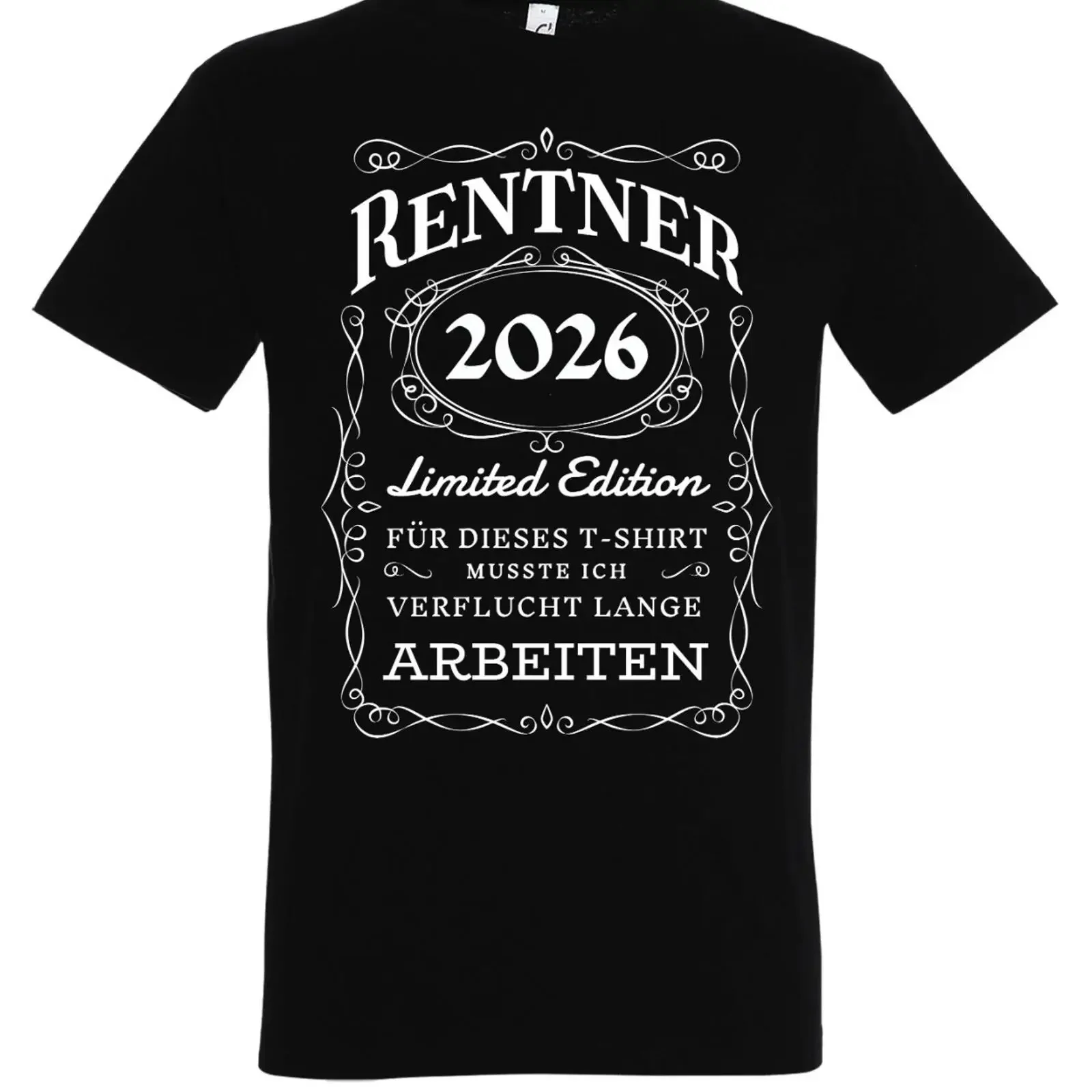 Men's T shirt Retiree 2026 Cool Print Statement vintage Washed Comfortable Soft Slightly designer clothes fashion