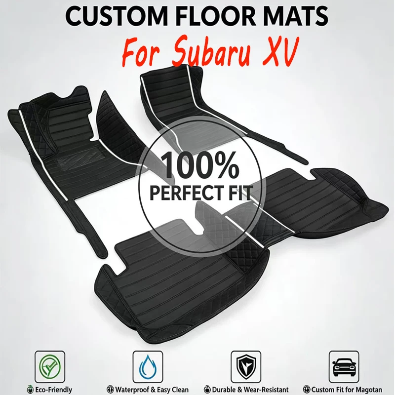 Car Floor Mats For Subaru XV 2012 2013 2014 2015 2016 2017 Auto Interior Accessories
