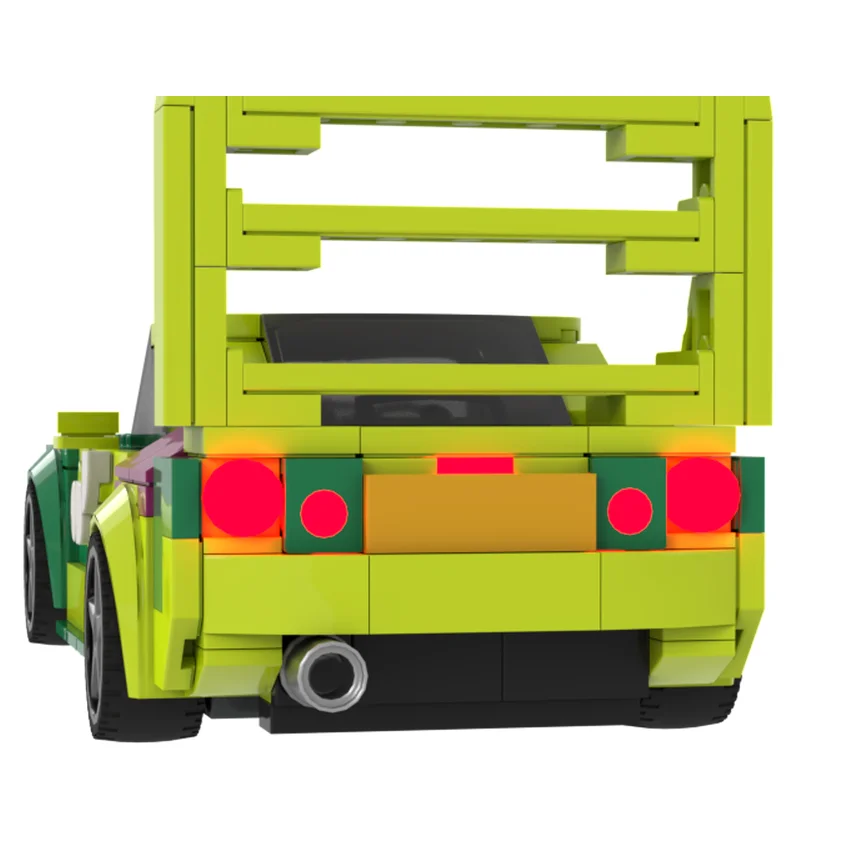 Champion Speed Cars Model Moc Building Blocks Skyline GT-R R34 Model Technology Bricks Assembly Holiday Construstion Gifts Toy