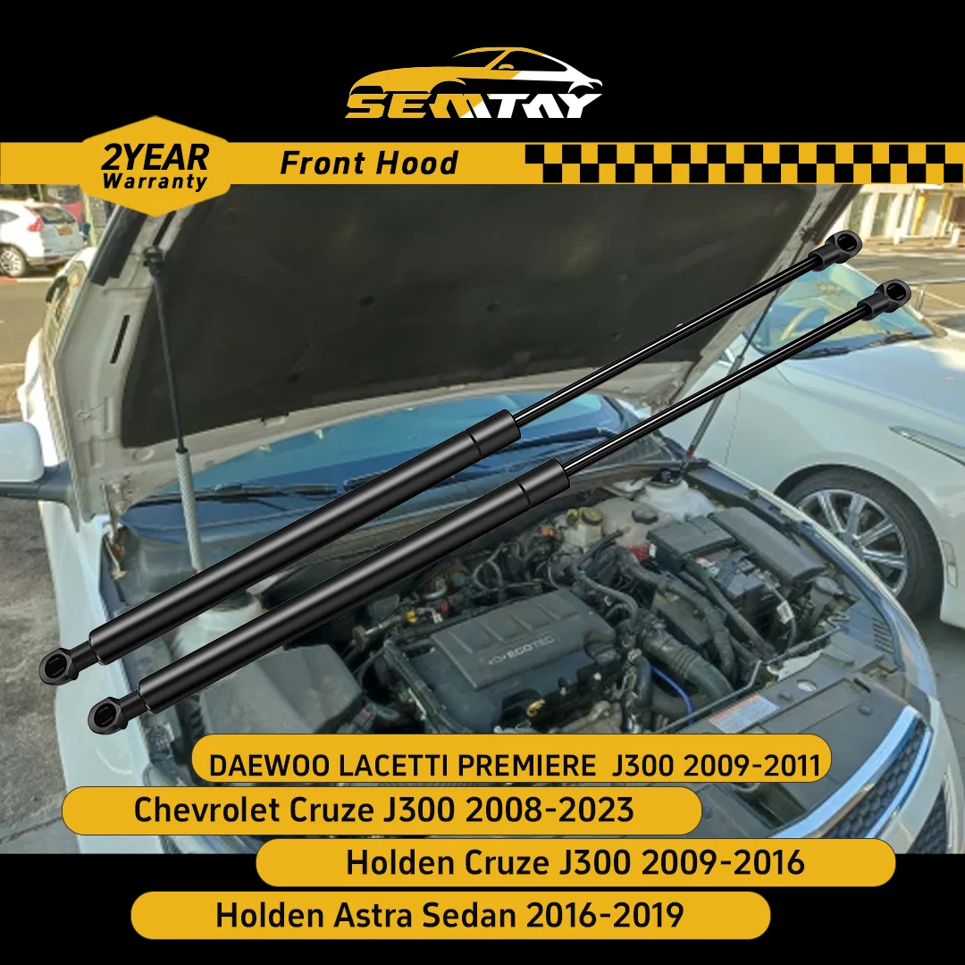 

SEMTAY распорки капота, вспомогательные пружинные амортизаторы для Chevrolet Cruze J300 2008-2023/Holden Cruze J300 2009-2016