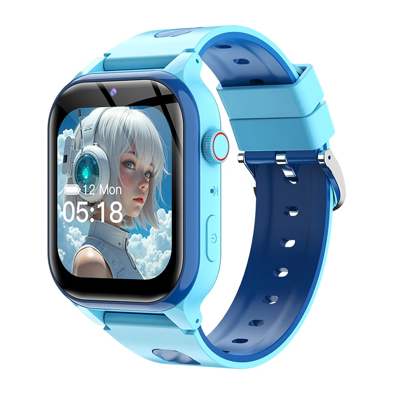 TCDSTAR Y78 Kids Smart Watch 4G Sim Card 2+16GB Memory GPS+WIFI+LBS Positioning Class Mode Voice Chat Video Call Children Smartw