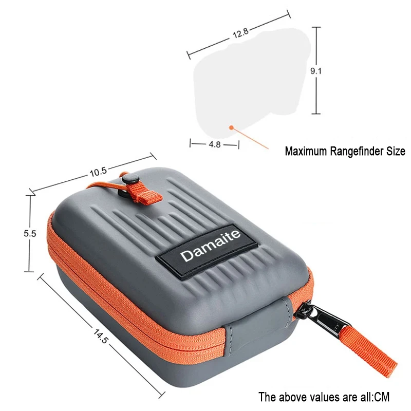 حقيبة جولف جولف Rangefinder المنظم المحمولة جولف بولي Laser Laser Rangefinder الحقيبة أداة للصدمات جولف المحمولة الخصر حزم