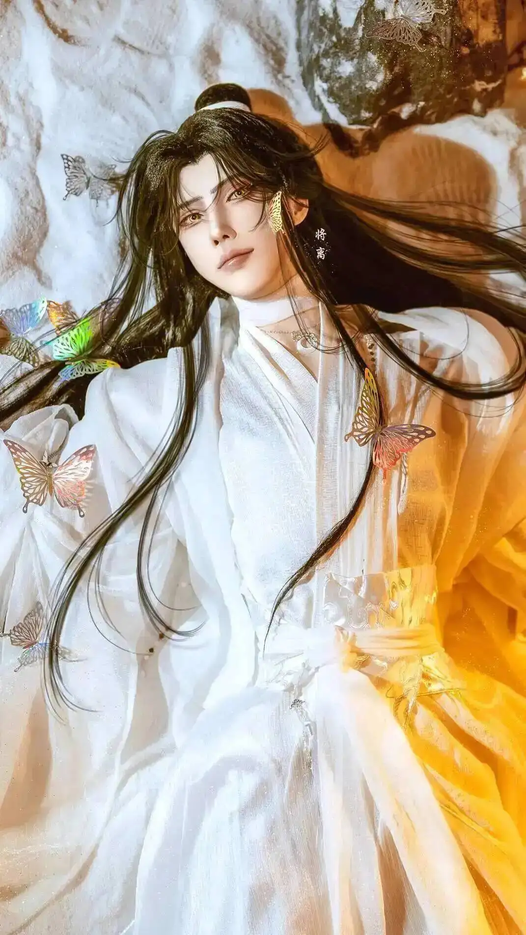 Suit Halloween Adult Male Men's Costume Cosplay Anime Full Set Tian Guan Chi Fu Xie Lian's White Costumes Ancient Performance