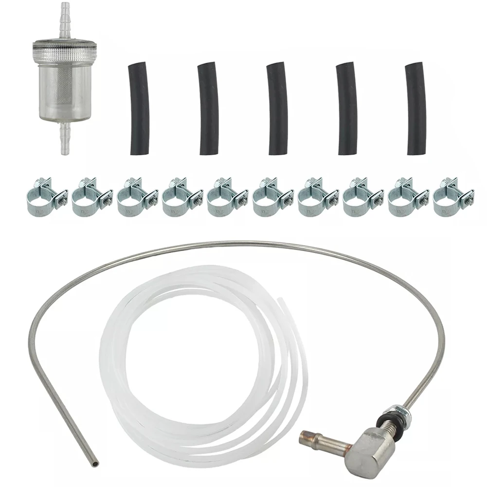 

For Webasto-Compatible Fuel Standpipe Kit for Diesel Heaters Up to 4 kW Includes 1 Stand Pipe 1 Filter 5 Hoses 4M Tube