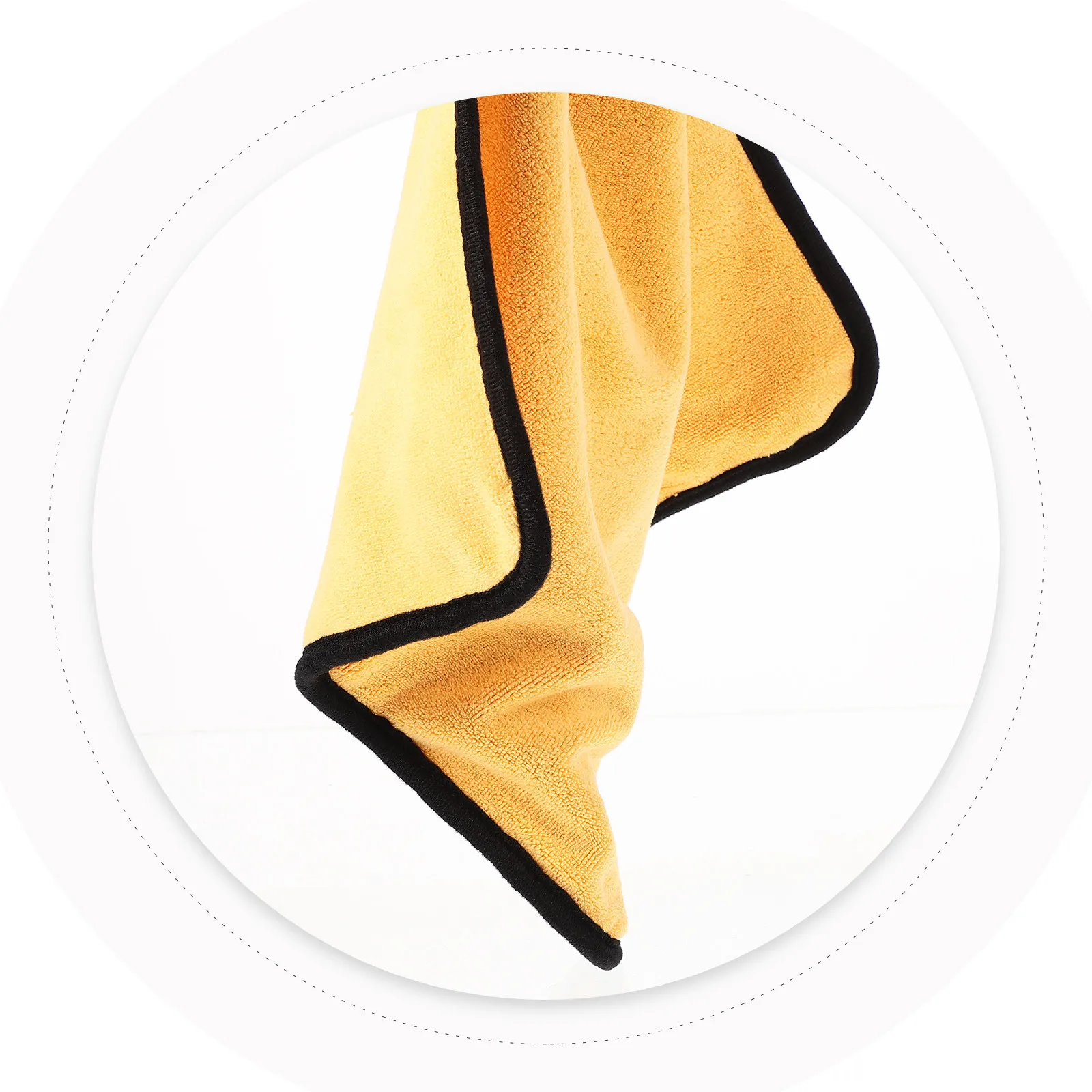 Fishing Towel 2 Pack Double Layer Non Slip Absorbent Fish Handling Cloth with Hanging Lanyard for Anglers