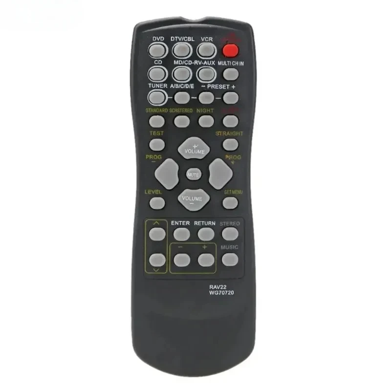 uiveral Power Amplifier Remote Control RAV22 Replacement for RAV254 RAV22 RX-V340RDS HTR-5630 HTR-5940 for Media Player Remote