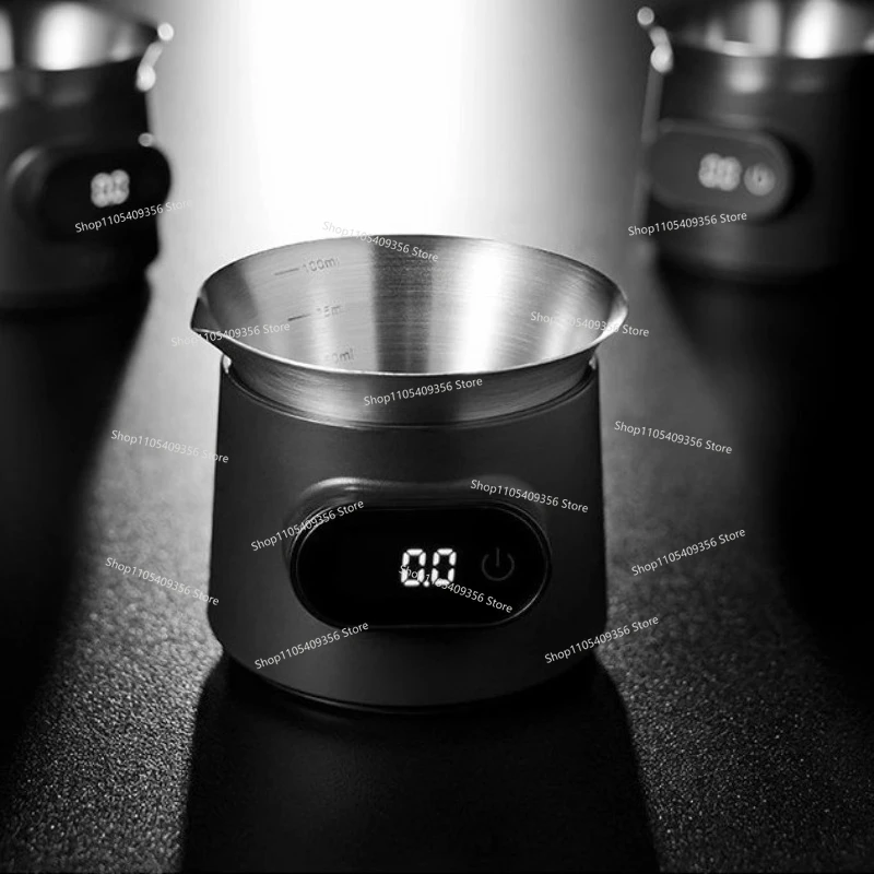 For Bomber Electronic Scale Italian Coffee Weighing Beans High Precision and Accurate  Extraction Liquid Measuring Cup Receiving