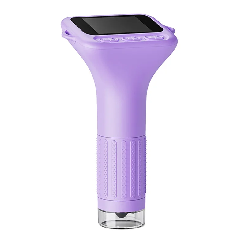 A73E-Kids Microscope Handheld Microscope For Kids 2-Inch IPS Screen 2MP Optical Lens With Camera And Video Function For Christma