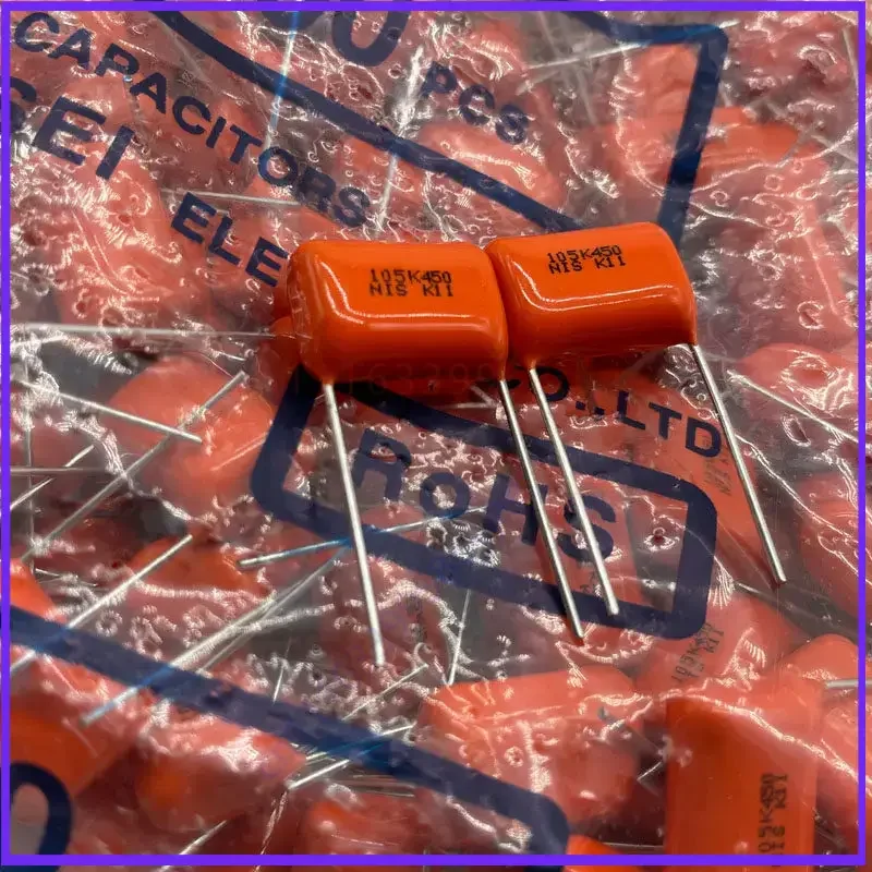 for NIS NISSEI CBB Film Capacitor 1uF 105 450V 15mm   100pcs
