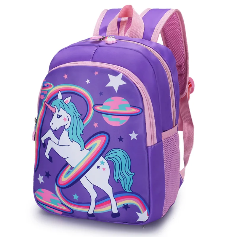 2022 Lightweight Fashion Waterproof Custom Pattern Printed Shoulder School Bag Cheap Backpack for Teenager Girls