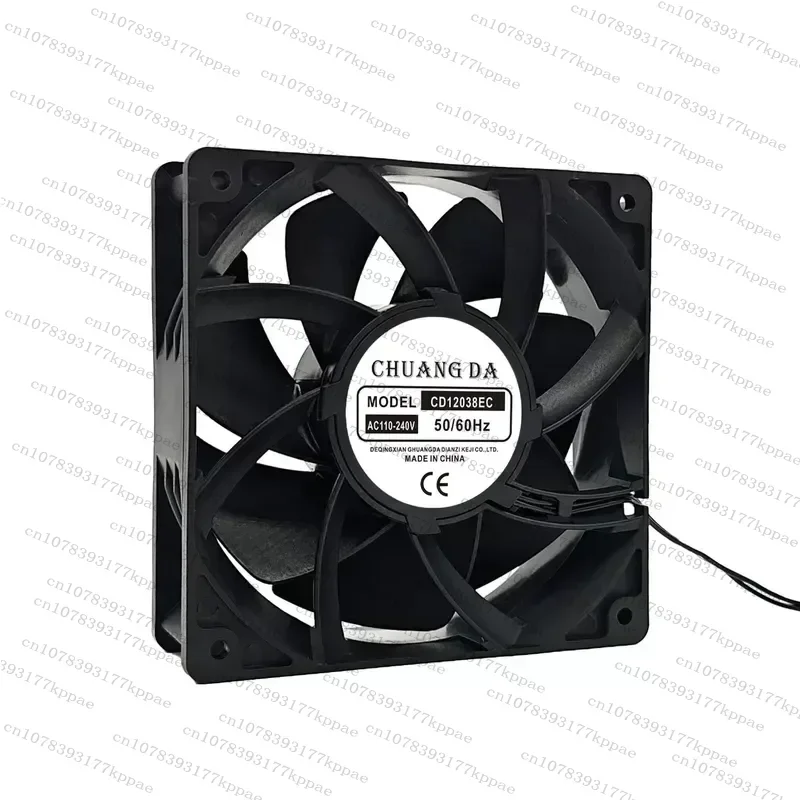 1PCS for CHUANG DA CD12038 12025EC 110-240V Air Cooled Refrigerator Special Cooling Fan