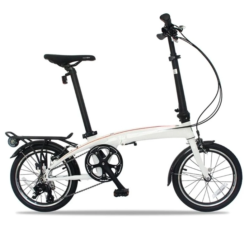 16 Inch Aluminum 3 Speed Folding Bicycle Kids Student Men's and Women's Bicycle JAA633