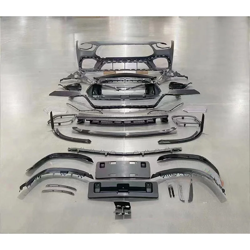 For Mercedes Benz AMG GT 4 Door 18-22 Modify GT63 Body Kit Front Rear Bumper Rear Diffuser