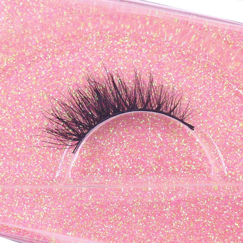 LEHUAMAO Half Eyelashes Natural Half Eye False Eyelashe Soft Wispy 3D Mink Lashes Eyelash Extension For Foxy Eye Sexy Eye Makeup