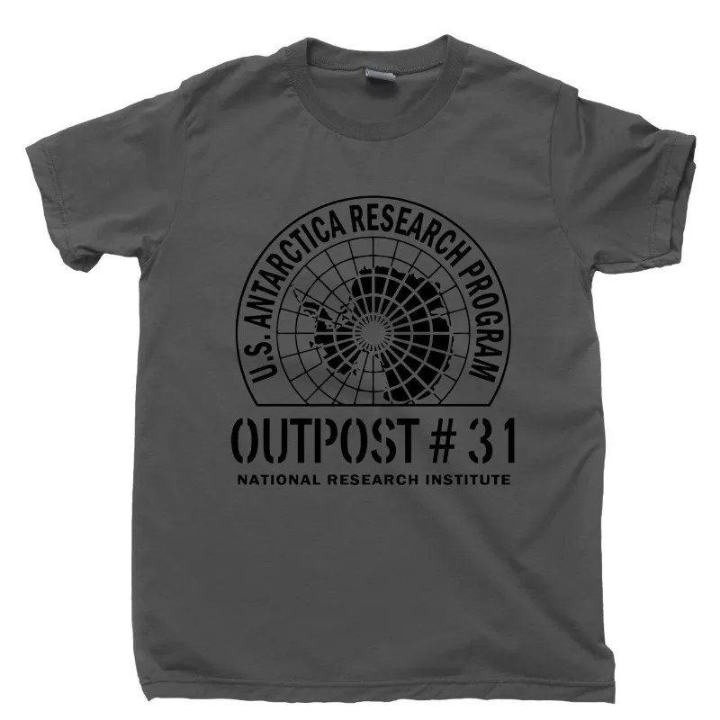 Monster Shaped T-shirt, John Carpenter Horror Movie Retro T-shirt Punk Loose Men's T-shirt Summer New Unisex