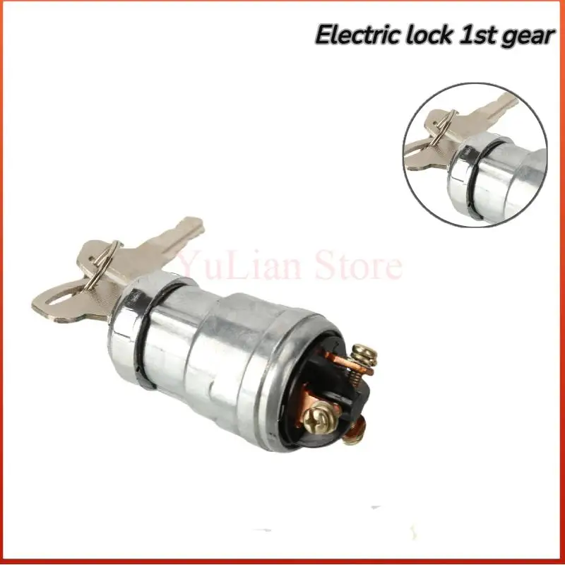 

Universal Ignition Switch with 2 Iron Keys – Compatible with Automobiles Tractors Forklifts & Engineering Vehicles