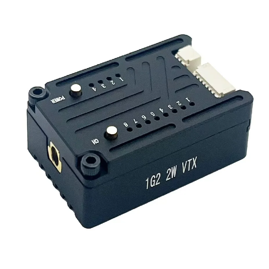 1.2GHz 1.3GHz 8CH VTX 25mW/200mW/2000mW Image/Video Transmitter Module with Antenna Suitable for FPV Drone Quadcopter RC Cars