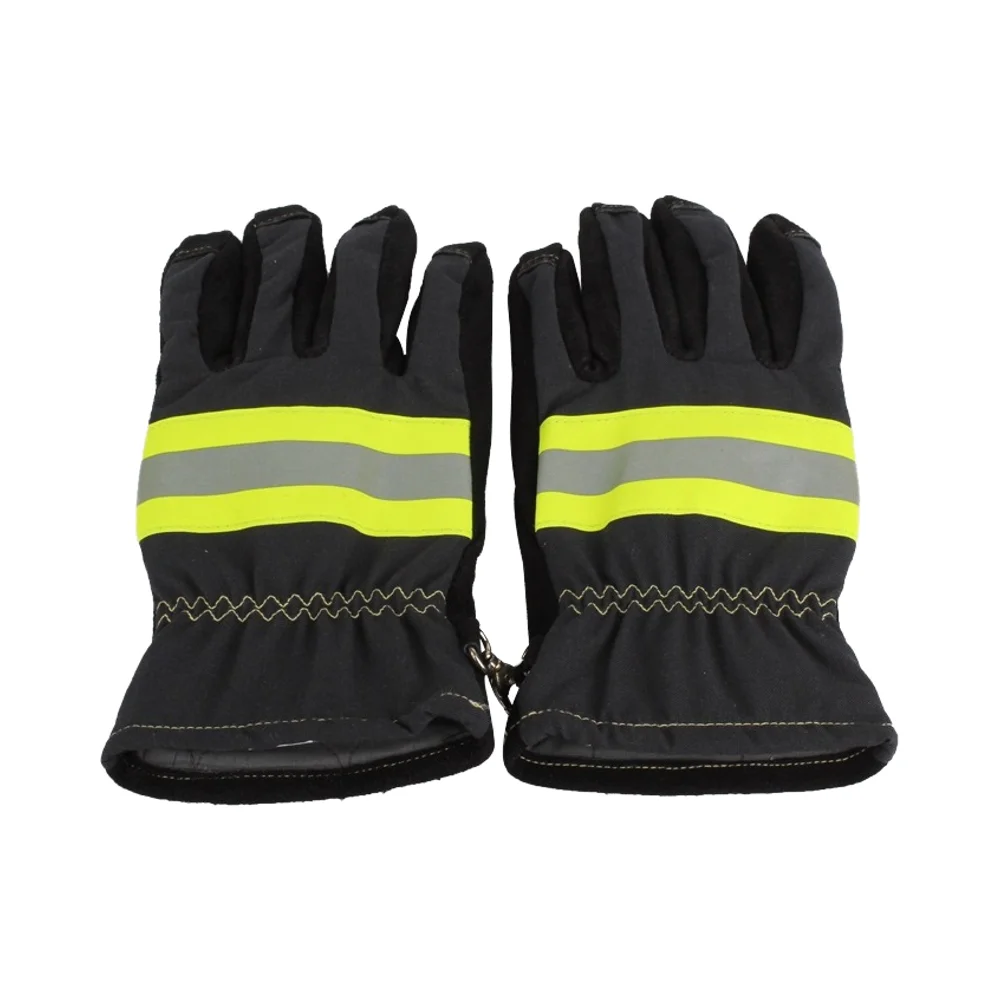

EN4543 Leather Firefighter Gloves Heat Resistant Safety Gloves Anti-Cut Anti-Slip Anti-Static Anti-Impact Fire Proof Made Aramid