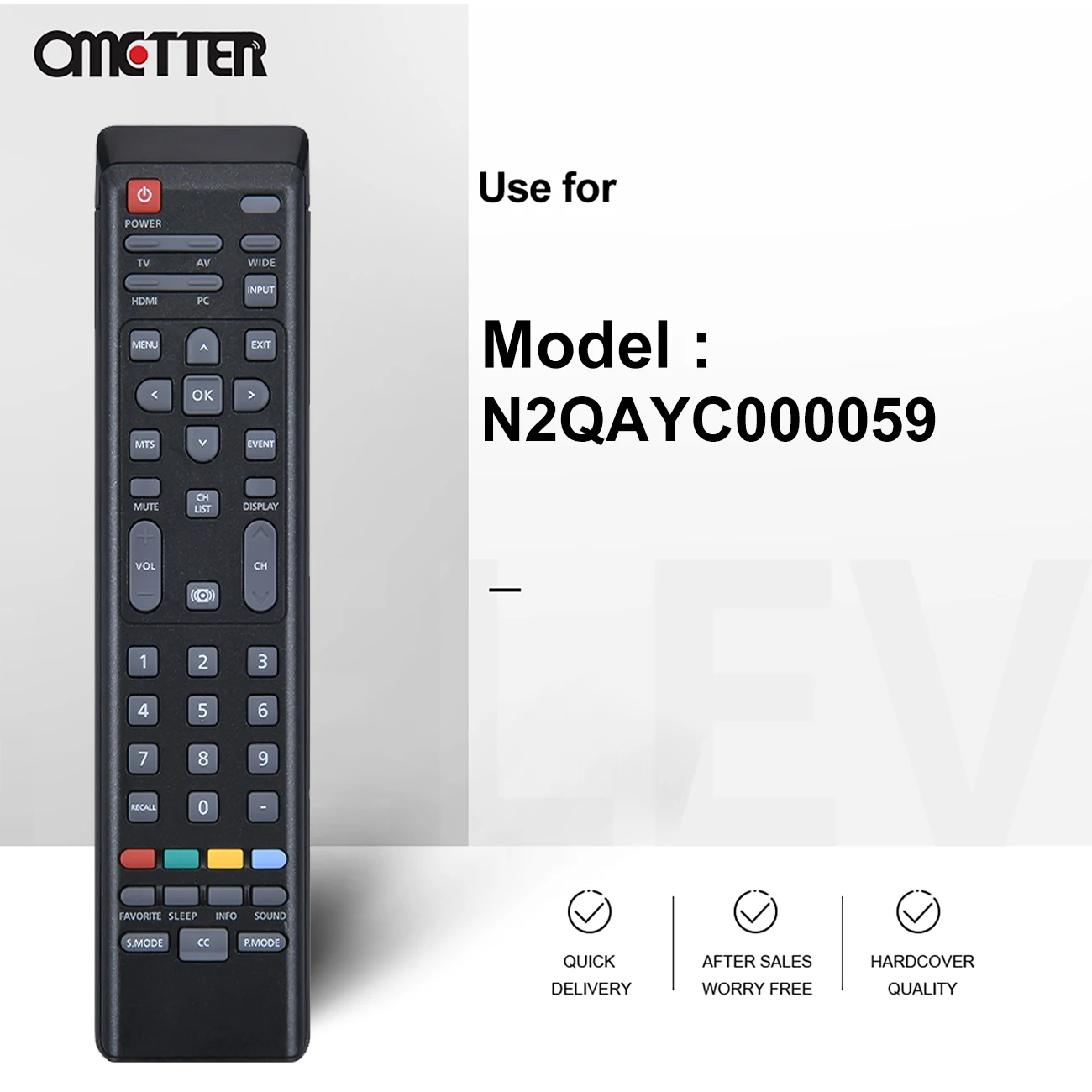 RC-48KEY para ACER LCD TV Controle Remoto 098TR7BDYNTARD AT2055 AT2355 AT1930 AT1931 AT1925 AT3247