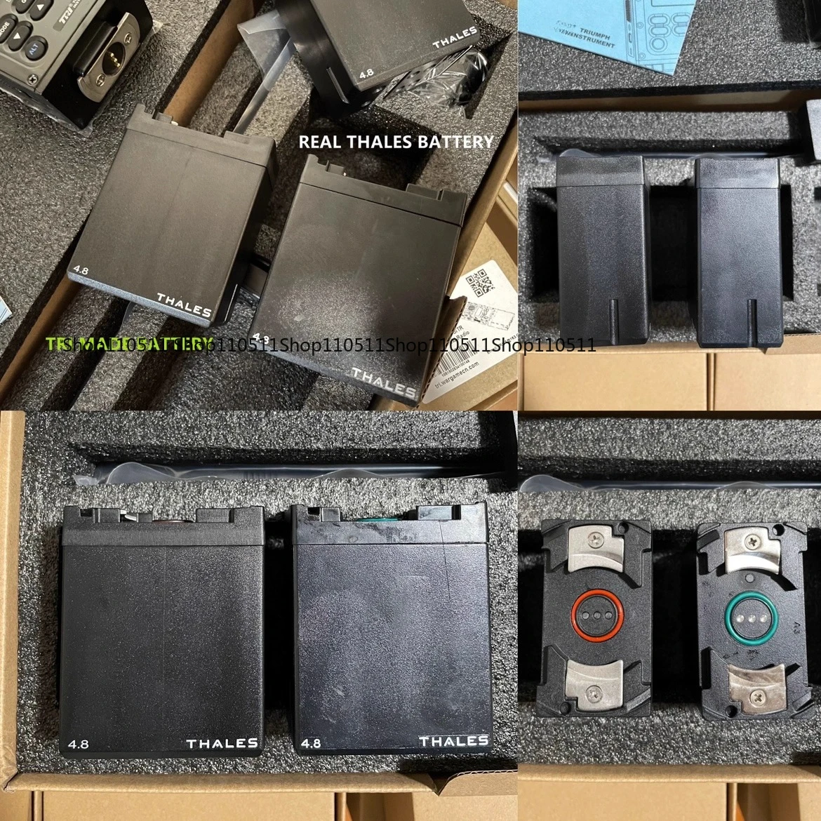 بطارية Tri-PRC-148 12.6 فولت تعديل جهد المنتج الأصلي Tri PRC148 152 بطارية واحدة #5