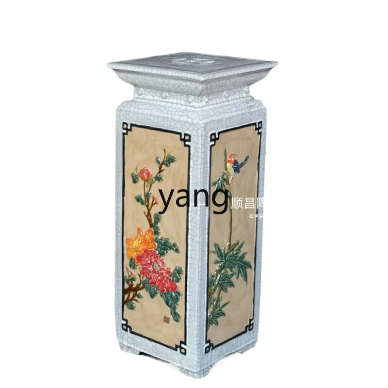 

XYY base flower base Lingnan garden bonsai flower stand indoor courtyard bonsai design and placement