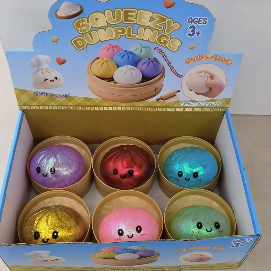 Mainan Squishy Pangsit Baru de - Kids Toys Dumplings ulasan dan harga