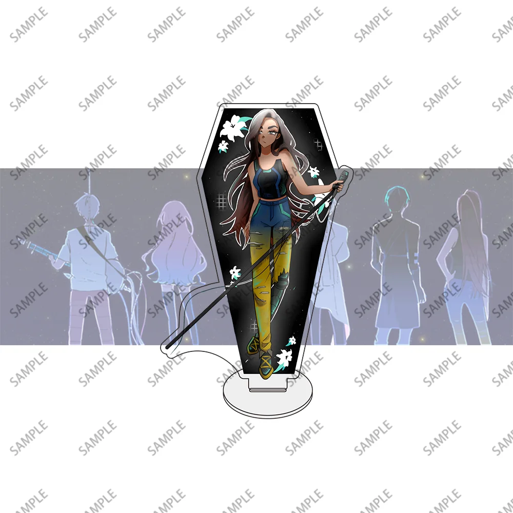 حامل أكريليك أنيمي للمسرح الغريب 15 سم CP Mizi/Sua/Till/Ivan/Luka عالي الجودة قابل للجمع لمحبي الهدايا