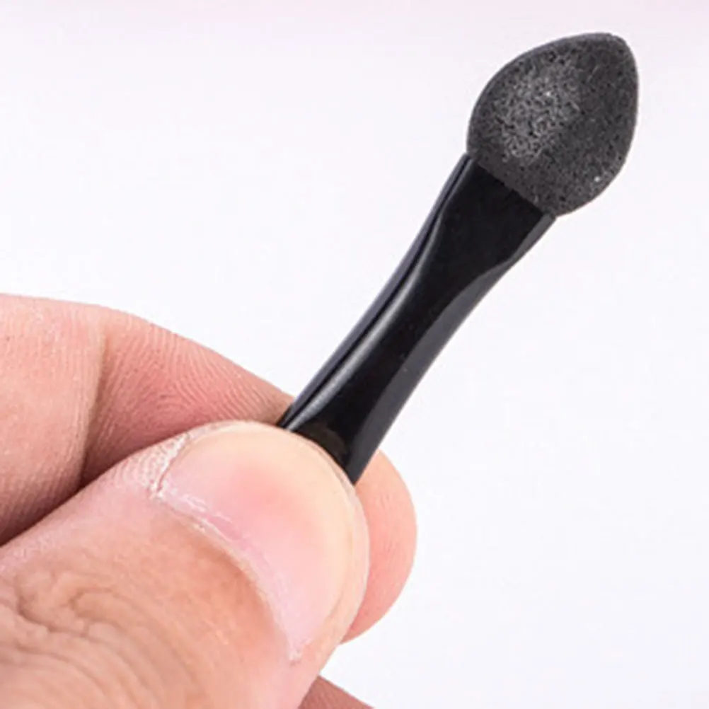 

50pcs Eyebrow Lip Brush Set Women Makeup Shadow Brushes Dual Sided Compact Foam Blending Professional Use Cosmetics