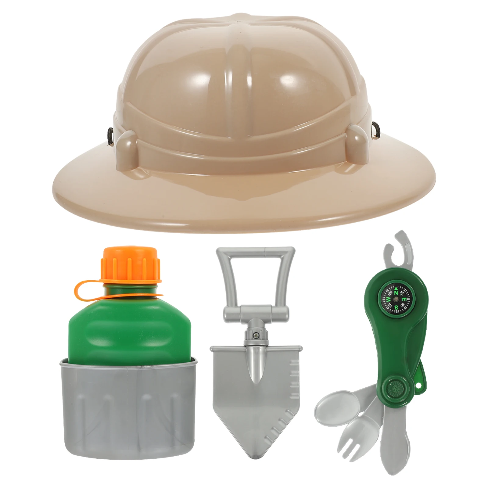 1 ensemble d'accessoires pour enfants, outils de jeu de rôle pour garçons, fournitures de Cosplay de fête légères, Kit d'outils d'explorateur de Simulation de scène