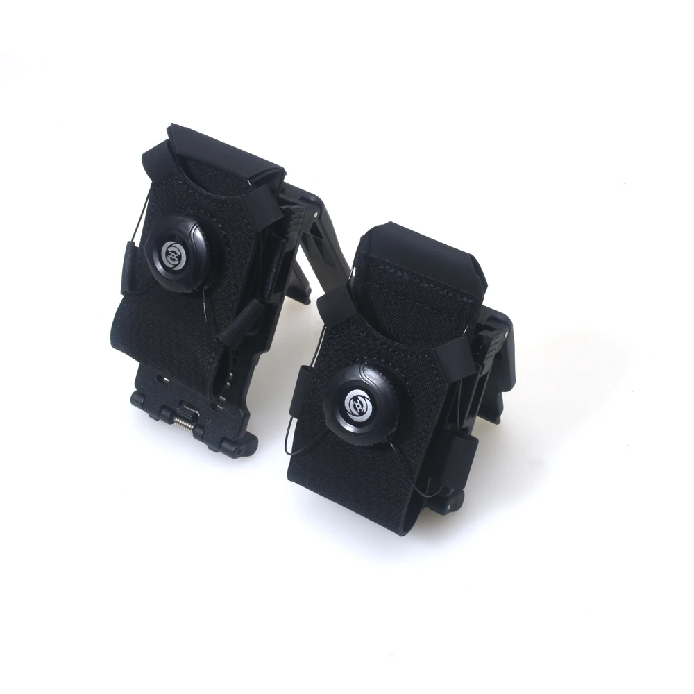 

Универсальный быстросъемный чехол для рекордера для тактического использования - защитная кобура с защитой от тряски и креплением MOLLE, подходит для поясного ремня и жилета