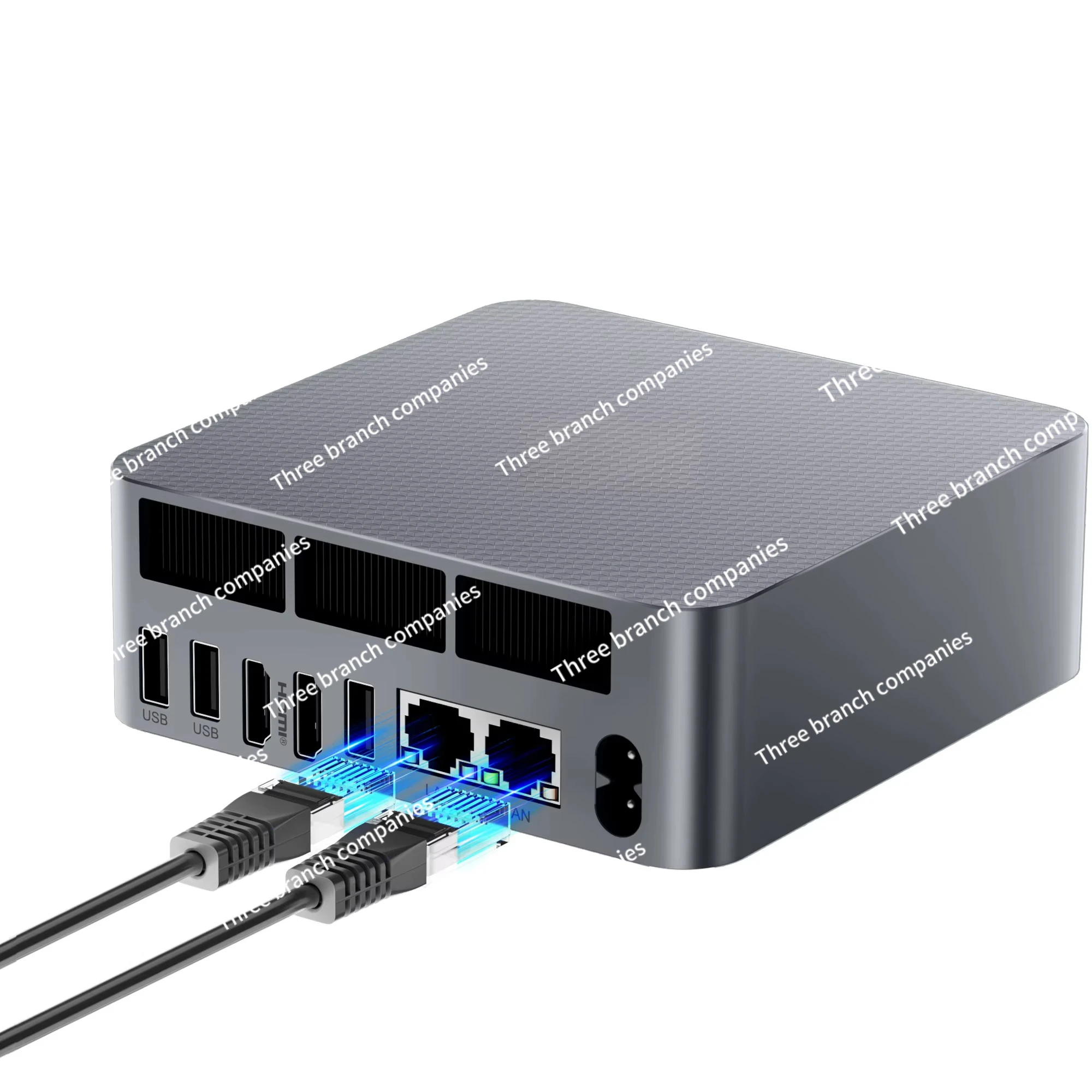 R6-D5 Mini Computer 9 6900HX 24gb DDR5 1TB PCIe 4.0 SSD Dual LAN Home Office Built-in Power Mini Computer