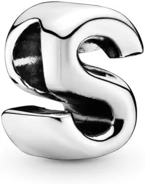 

Initial Charms Fits Pandora Bracelet S925 Sterling Silver Letter Charms for Bracelets Alphabet A-Z Letters Bead Bracelet for Wom