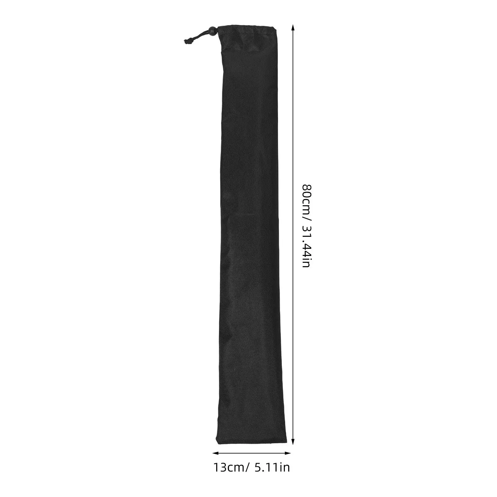 3Pcs Outdoor Tent Pole Carry Bag Tear-Resistant Oxford Cloth Drawstring Large Capacity Storage Sack Camping Hiking Pole