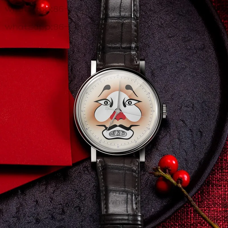 WW-Limited Chinese Wind Harlequin Watch Men's Mechanical Watch Automatic Waterproof Men's Watch