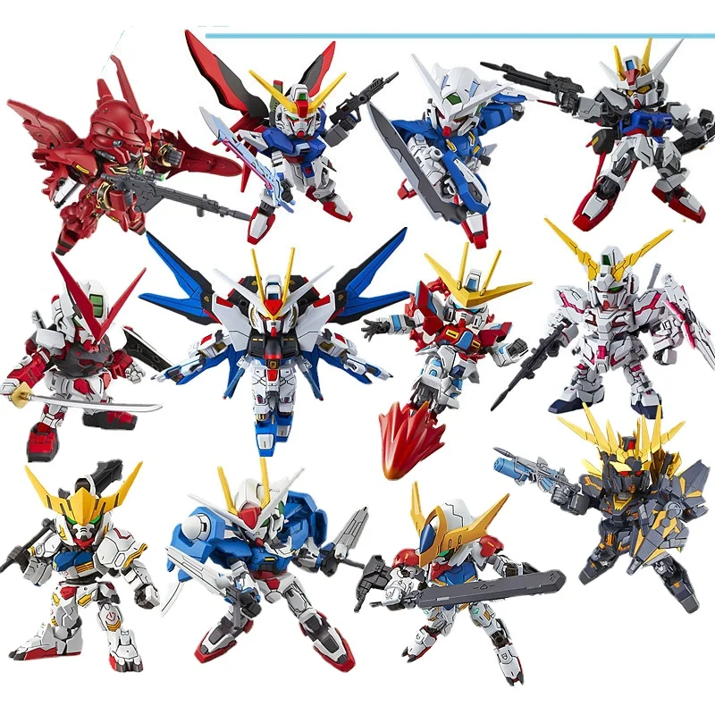 

Bandai Anime GUNDAM Gundam Series Assembled model Exquisite Craftsmanship Toys Action Figure Anime Figure Model Holiday Gift