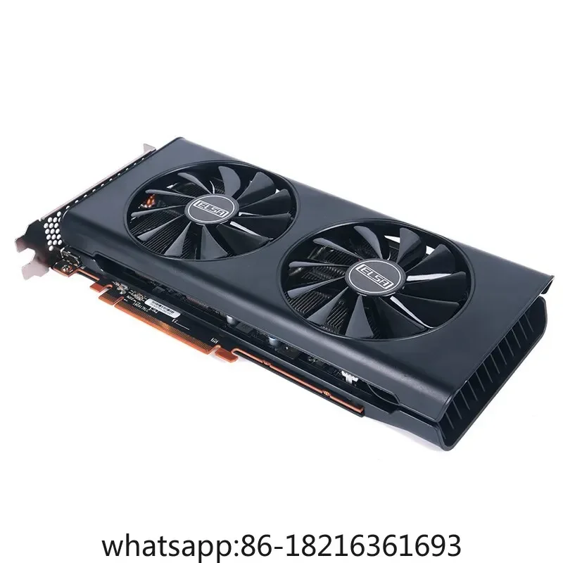 ELSA Uesd Radeon RX 5700 Video Card For AMD RX5700 8GB Graphics Cards GDDR6 256 Bit