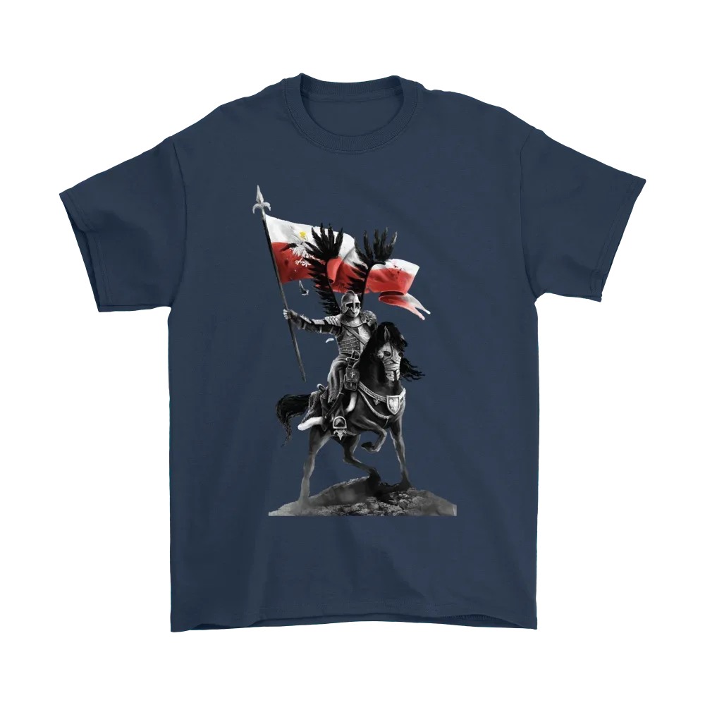 Poland Cavalry Polish Winged Hussar T Shirt New 100% Cotton Short Sleeve O-Neck T-shirt Casual Mens Top