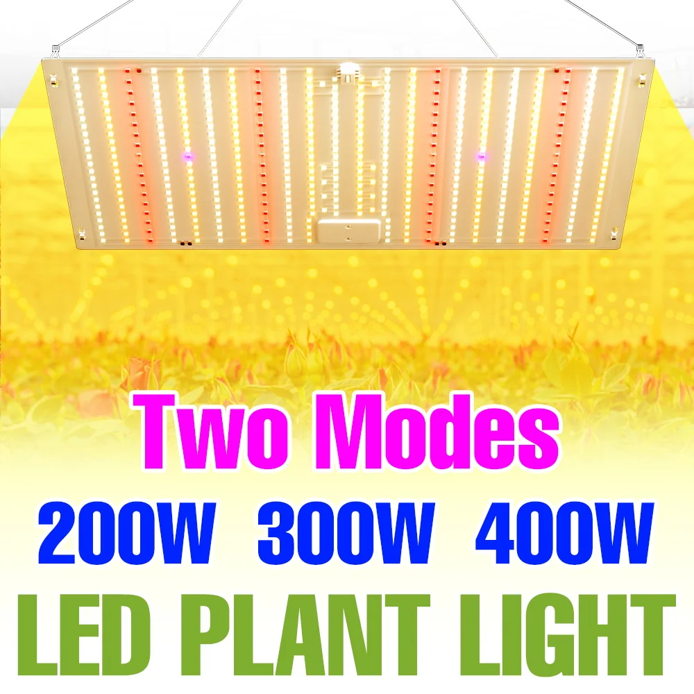 

400W LED Plant Fill Lamp Full Spectrum 220V Quantum Board Indoor Seeds Planting Lamps Greenhouse Hydroponic Cultivation Lighting