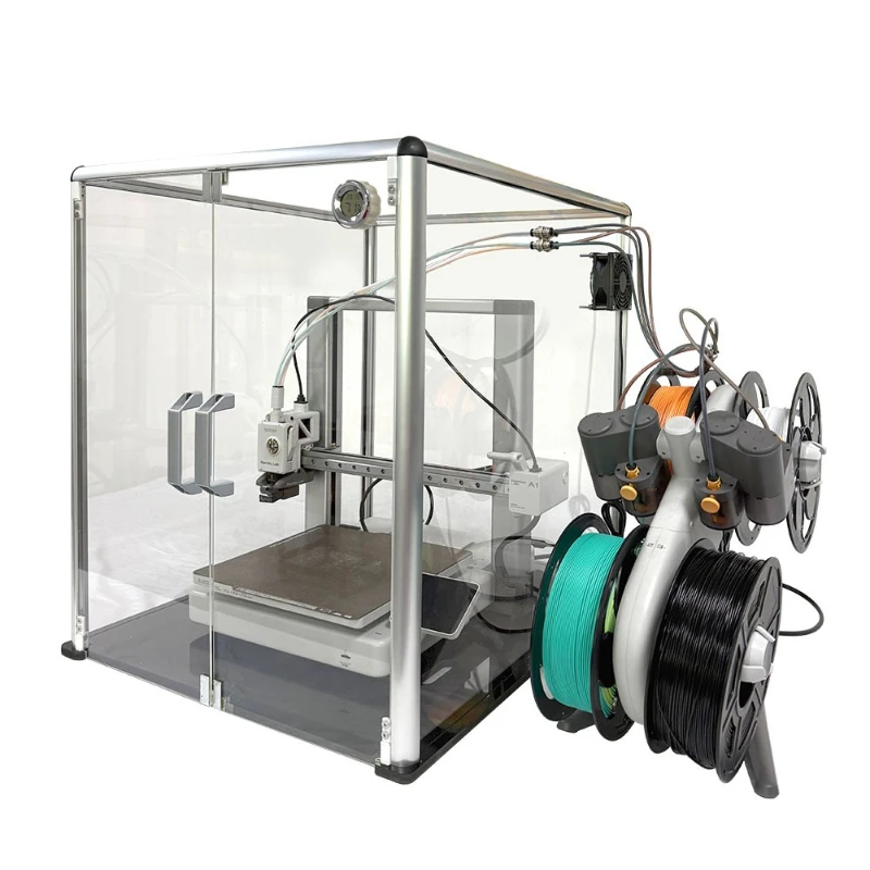 3D printer cover acrylic hard shell fully transparent printing cover