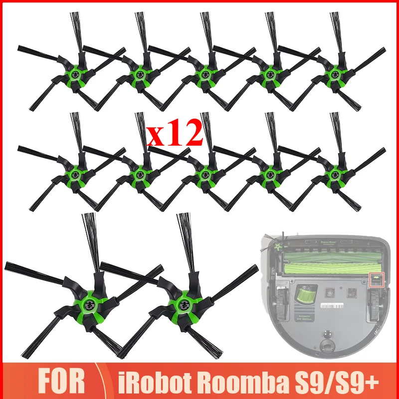 Side Brush Accessories For iRobot Roomba S9 (9150) S9+ S9 Plus (9550) Robot Vacuum Cleaner Side Brush For Efficient Cleaning