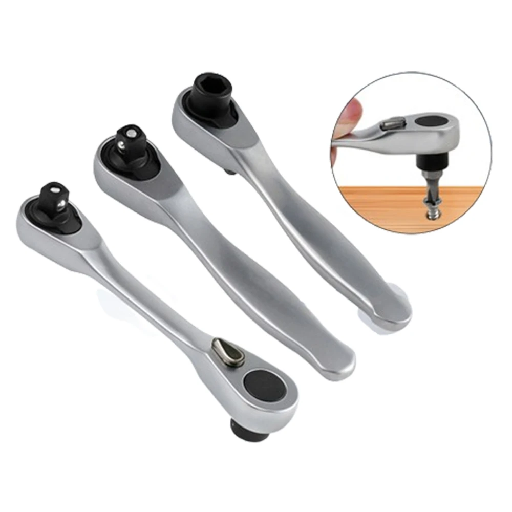 

1Piece Ratchet Wrench Bidirectional Ratchet Screw Wrench Small Space Operation Forward and Reverse Rotation Ratchet Wrench
