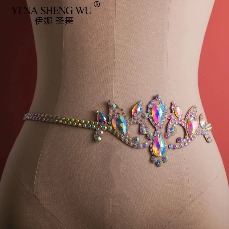 

Сексуальная женская цепочка на талию с кристаллами и стразами для танцев, цепочка на бедра для выступлений, аксессуар для костюма на Хэллоуин и вечеринок